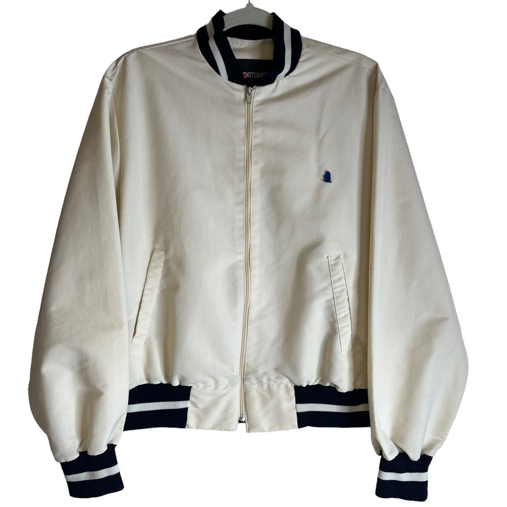 Vintage Sportsmaster 1970's Warm up Chess Jacket Unisex